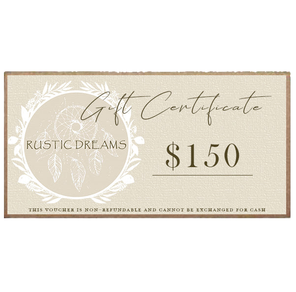 Rustic Dreams Gift Card